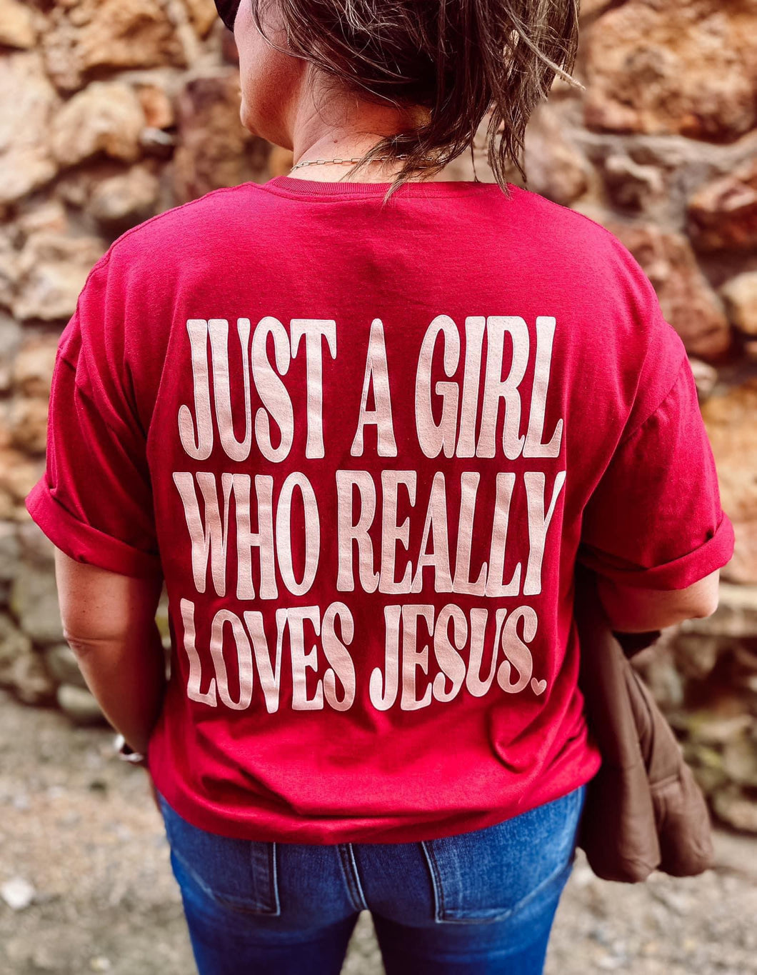 JUST A GIRL WHO LOVES JESUS