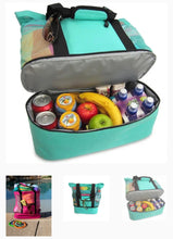 Load image into Gallery viewer, BEACH BAG W/COOLER
