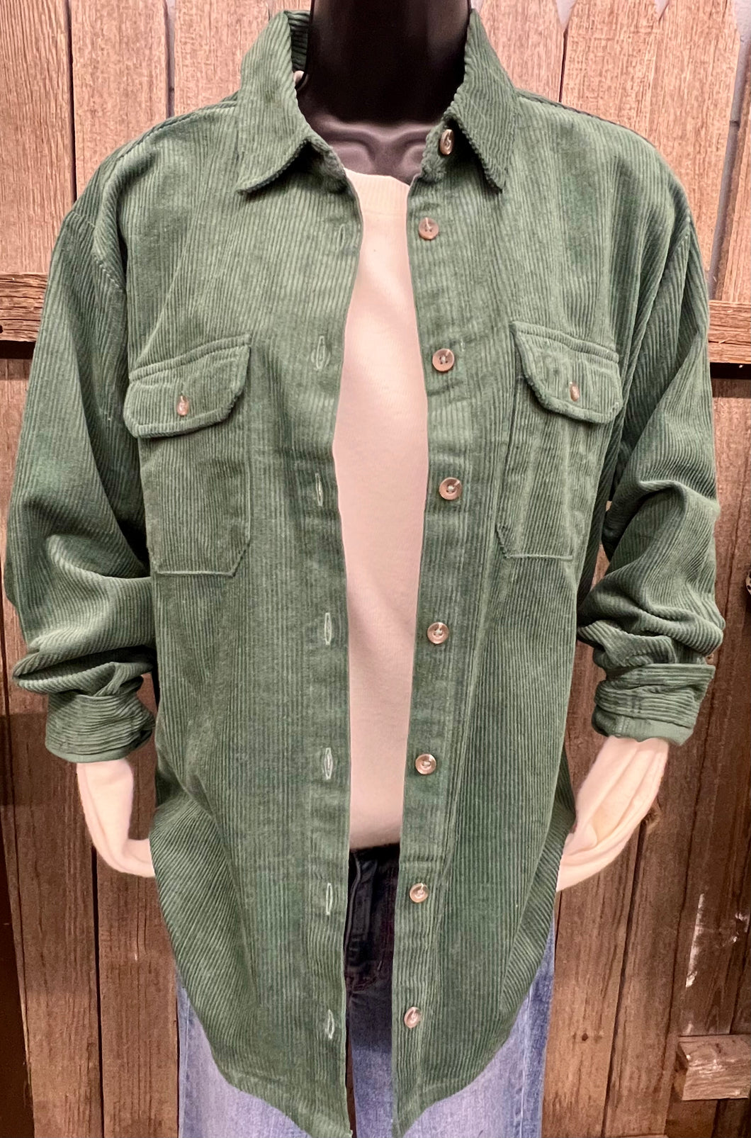 HUNTER CORDUROY SHACKET